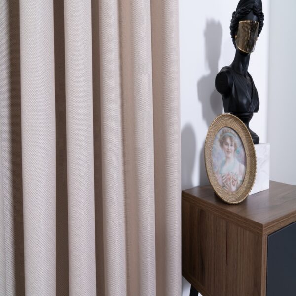 Franklin Natural - Thermal Selflined Curtains - Image 2